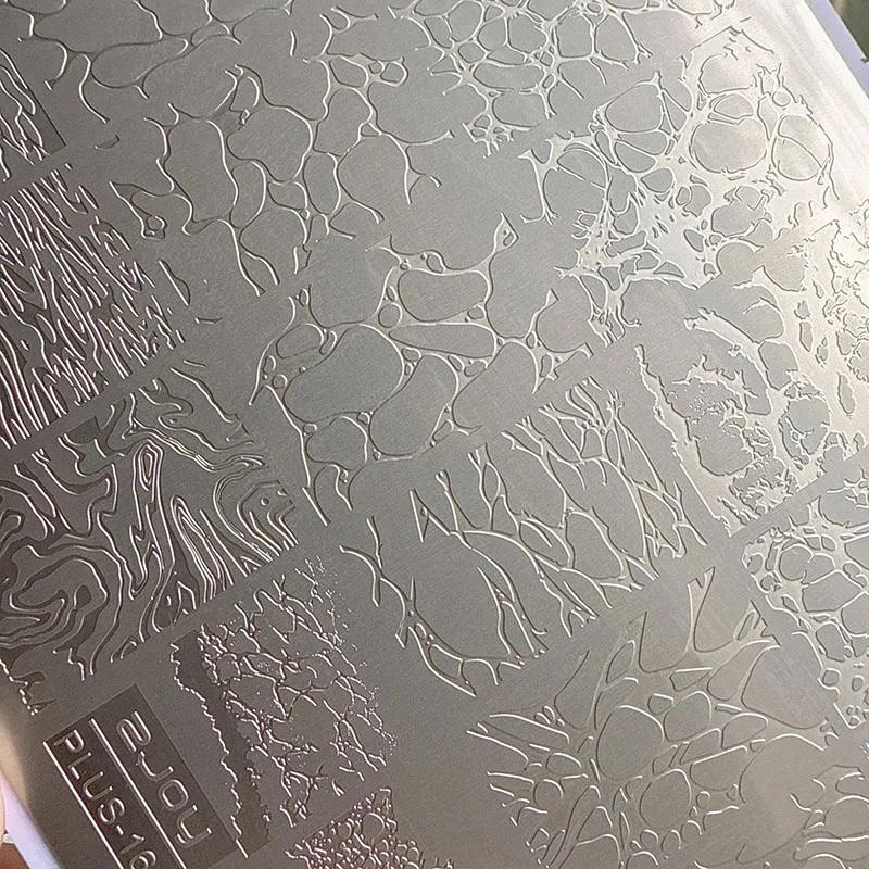 Description Picture 2 of itemXMQ NAIL ART STAMPING PLATES BUBBLES TEMPLATES TOOLS