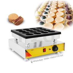 Commercial 16 Holes Warm Pancake Sandwich Japanese Red Bean Wheel Cake Snack Food Machine Obanyaki Imagawayaki Maker Machine