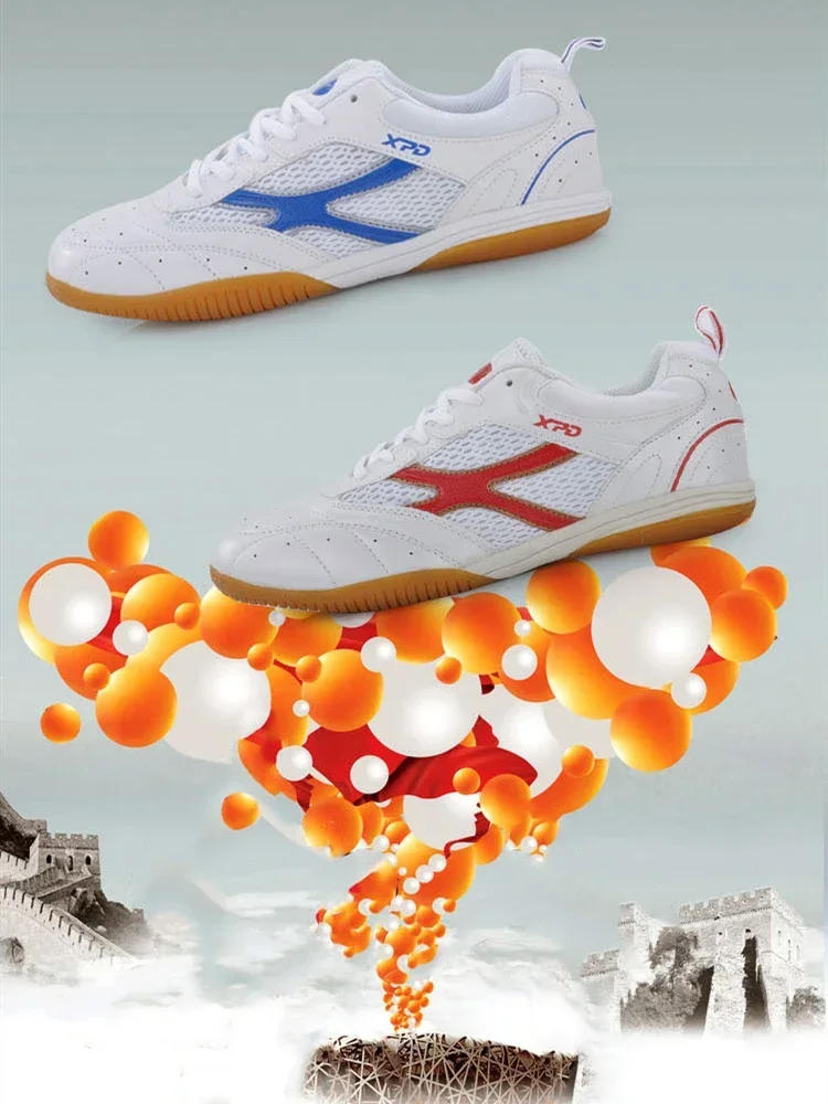 Description Picture 5 of itemUnisex Indoor Training Table Tennis Shoes Men Shock Training Professional Sport Handball Sneakers Women Breathable Tennis Shoes