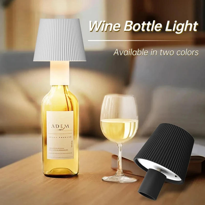 Description Picture 2 of itemLED Table Lamp Touch Sensor Rechargeable Desktop Night Light Wireless Reading Lamp for Restaurant Hotel Bar Bedroom Decor Light