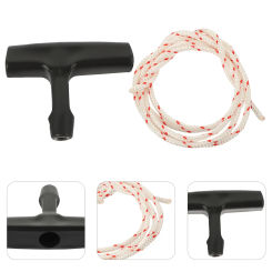 2 Sets Drawstring Garage Door Pull Cord Replacement Attic Rope Knobs Handle Ladder Cable Plastic Puller