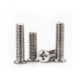 M1.6M2M2.5 Nickel Plated FM Cross Small Countersunk Head Screw Small Flat Head Electronic Machine Screw