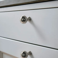 Modern Glossy Funiture Handle Polished Silver Cabinet Knob and Pulls Nordic Cabinet Hardware Kitchen Handle