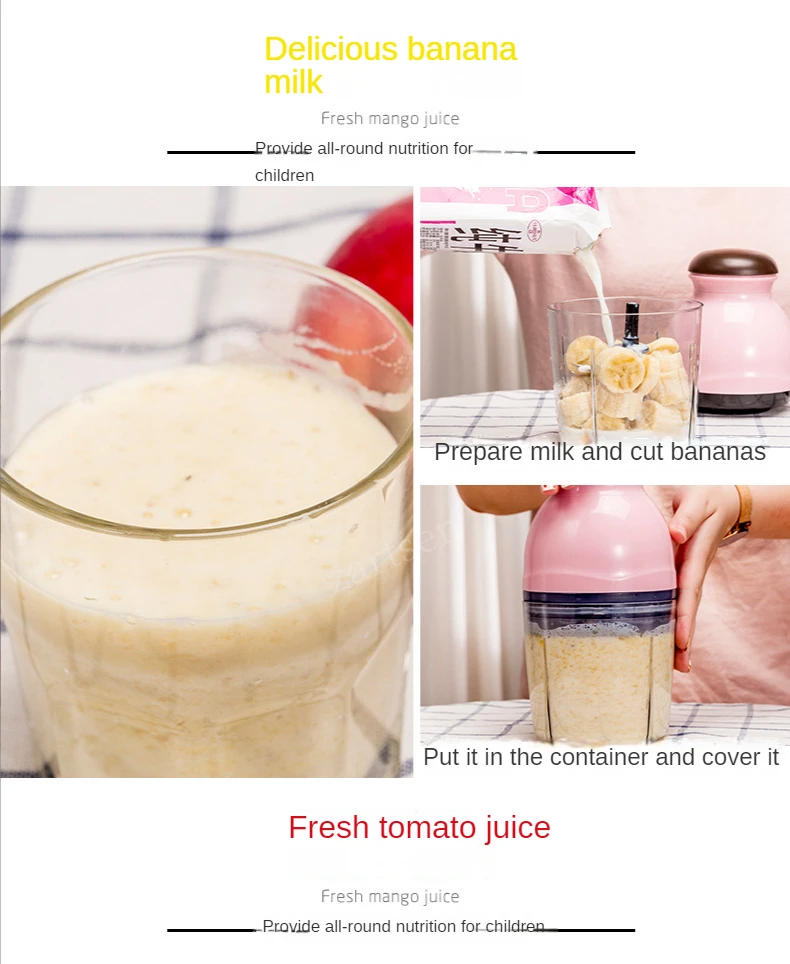 Description Picture 6 of item600ml Electric Kitchen Chopper Garlic Masher Meat Grinder Food Garlic Vegetable Chopper Crusher Food Processor Slicer Blender