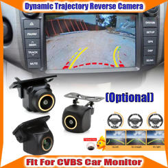 Full HD Dynamic Car Rear View Reversing Camera - Universal, Night Vision, Automatic Moving Guide Line Easy Installation