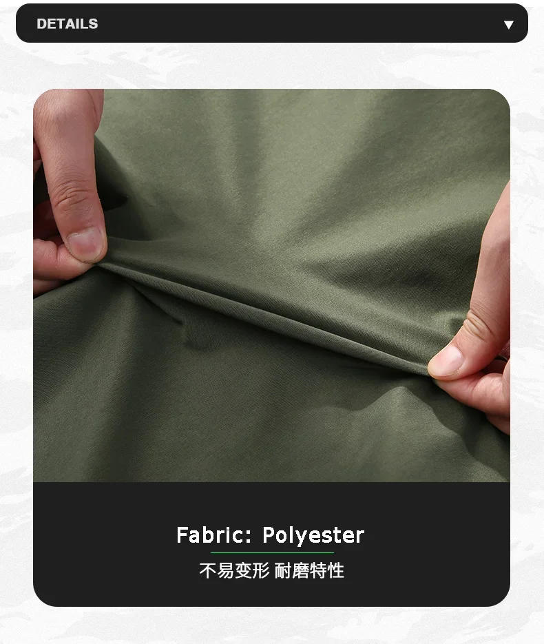 Description Picture 5 of itemAutumn Windbreaker Cotton Jacket Men's MA-1 Bomber Jacket Casual Fashion Men's Double-sided Wear-resistant Baseball Coat