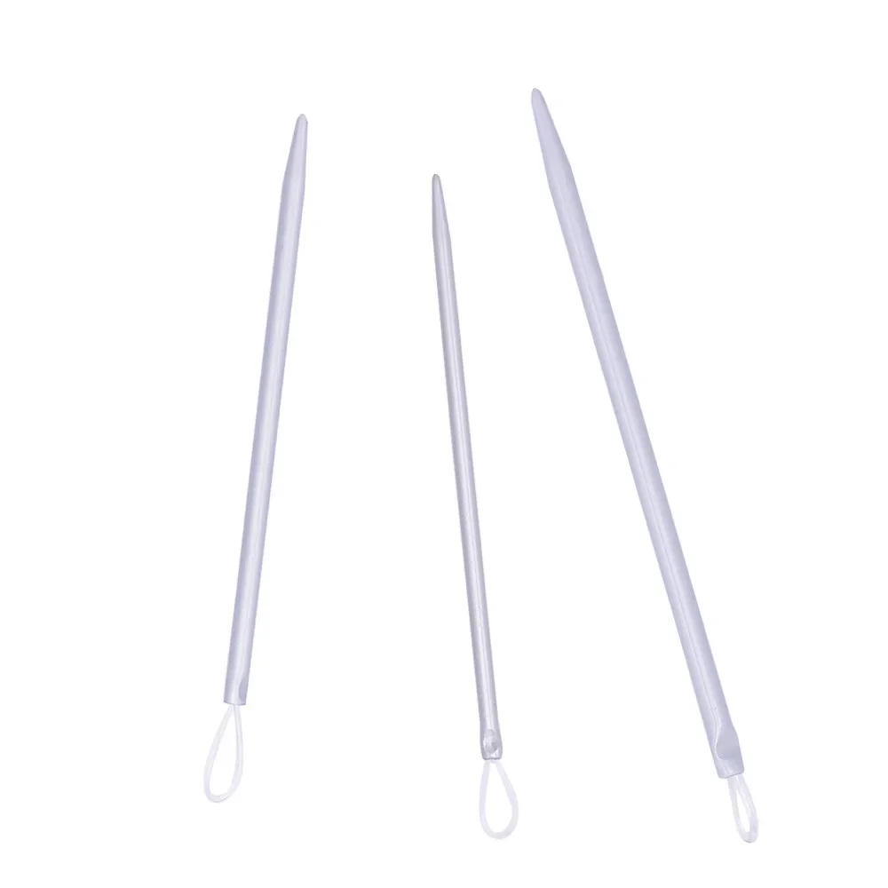 Description Picture 3 of item3PCS/Set Nylon Wire Knitting Needles Yarn Sewing Needles Apparel Sewing & Fabric Art Craft Big Eye Wool Thick Knitter