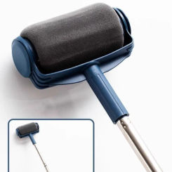 Paint Roller Brush  Interior Wall Painting Brush Tools with Sticks Paint Rollers Handle Tool Paint Edger Set Transform Your Room