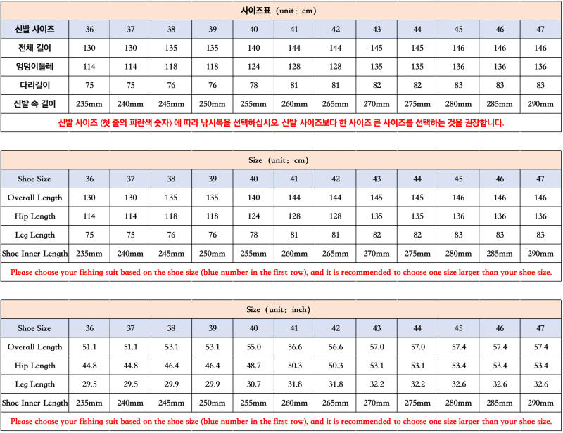 Description Picture 2 of itemThickened Waterproof Fishing Pants with Shoes Wader Apparel Jerseys Suit Chest Waders Boots Set Clothes Men Women Waters Jerseys