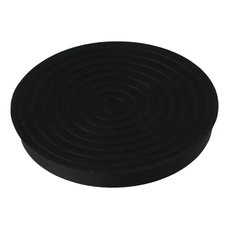 Description Picture 2 of itemFurniture Coasters for Hardwood Floors Non Slip 2.5inch Rubber Furniture Pads Round Caster Cups Leg Coasters Fit
