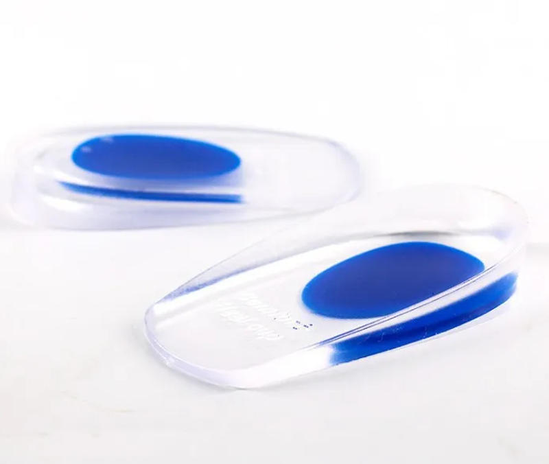 Description Picture 6 of item2pcs Soft Silicone Gel Insoles for Heel Spurs Pain Relief Foot Cushion Foot Massager Care Heel Cups Shoe Pads Increase Care Tool