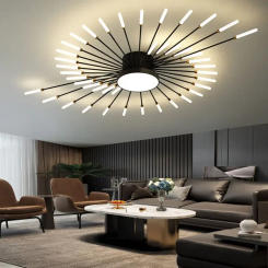 Nordic Designer Led Ceiling Chandelier For Living Room Bedroom Track Pendant Lamp Home Decor Indoor Lighting Lusters Luminaires