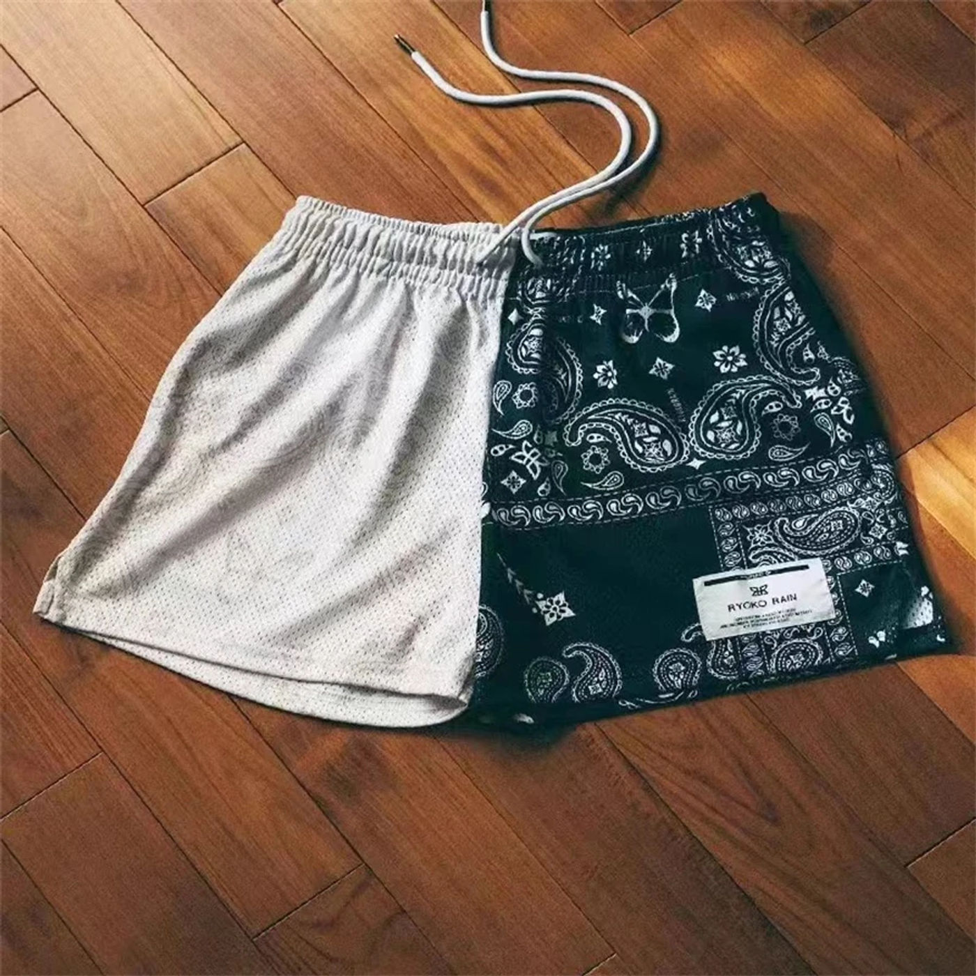 Description Picture 4 of itemQuick dry knitted shorts for men and women, Beach Chic, Casual beachfront pants, Sports, New Summer, 2024