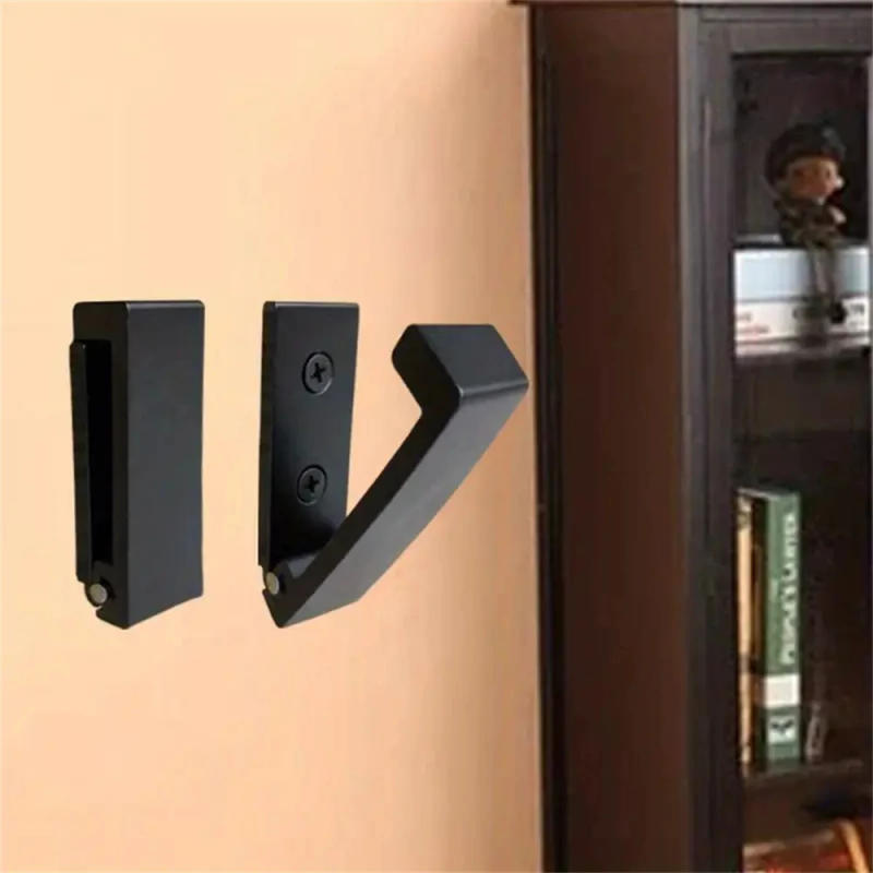 Description Picture 3 of itemBathroom Facilities 4pcs Folding Coat Hook Wall Hanging Bathroom Cloakroom Gadgets Hanging Towel Hat Bag Fitness Equipment
