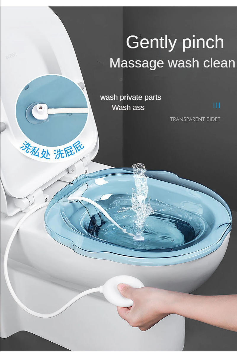 Description Picture 5 of itemBidet wash ass artifact female bubble medicine private parts fumigation free squat male hemorrhoid toilet bowl