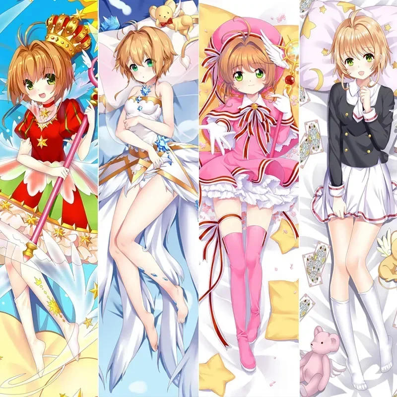 Description Picture 4 of itemCard Captor Sakura Hugging Body Pillow Case Anime Dakimakura Otaku Waifu Cosplay Pillowcase Double-sided Manga Custom Long Cover