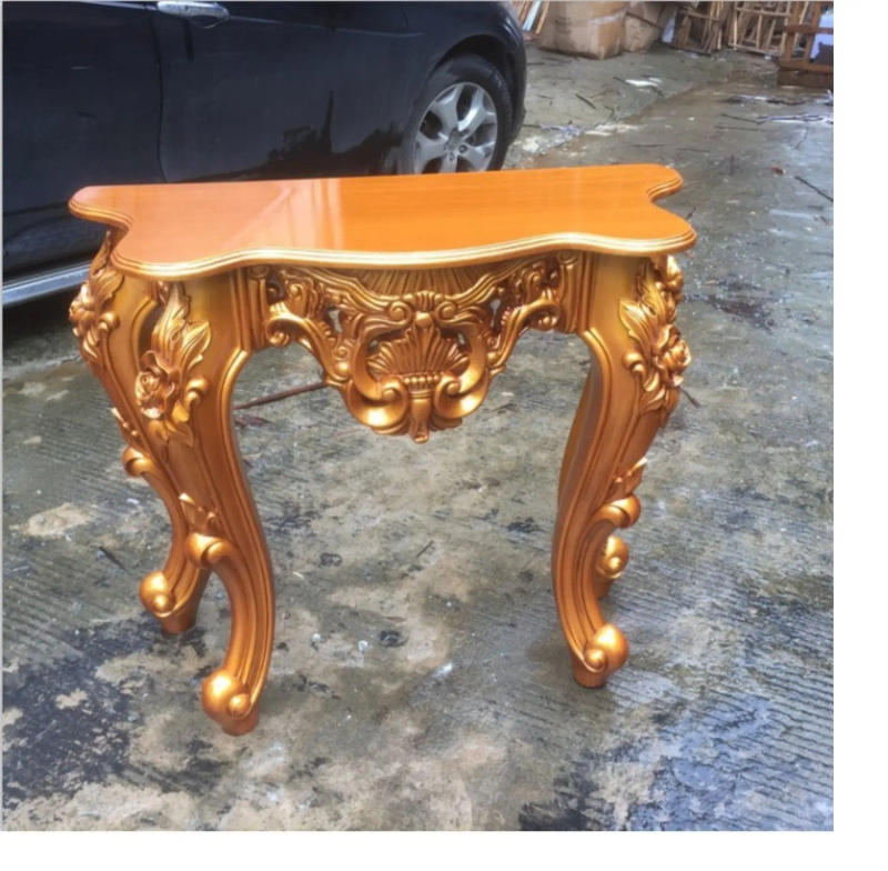 Description Picture 2 of itemEuropean Style Console Table for Living Room, Hallway Narrow Tables, Household Entrance Side Table, Home Decoration Furniture