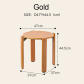 gold stool
