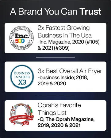 Description Picture 4 of itemEvolution Air Fryer, 6.8 Quart, Stainless Steel, Ceramic Cooking Basket, with Deluxe Accessory Kit and Recipe Book