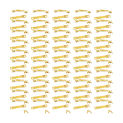 50Pcs Sawtooth Picture Hangers With 100 Screws Photo Frame Hardware Accessories For Hanging Picture Frames/Wedding Pictures