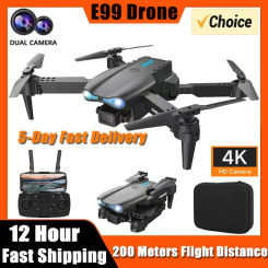 E99 Pro Drone Quadcopter Remote Control Handle Four Axis Aircraft HD 6K Photography UAV Altitude Fixation Helicopter Toys