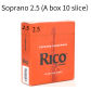 Soprano 10 reeds 2.5
