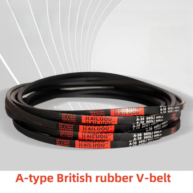 Description Picture 2 of itemA-Type British Rubber V-Belt A-24/25/26/27/28/29/30/31mm Mechanical Transmission Belt Metric System Low Elongation
