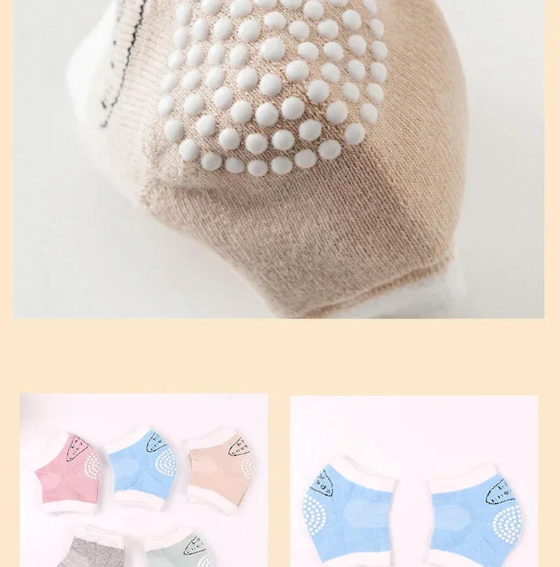 Description Picture 4 of itemBaby Knee Pad Kids Non-slip Crawling Cushion Infants Toddlers Protector Safety Kneepad Leg Warmer Girl Boy Accessories