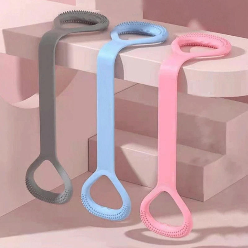 Description Picture 2 of itemWorkout Muscle Pull Rope 8 Resistance Bands Yoga Fitness Elastic Rope Back Training Rope Open Neck Stretch Belt