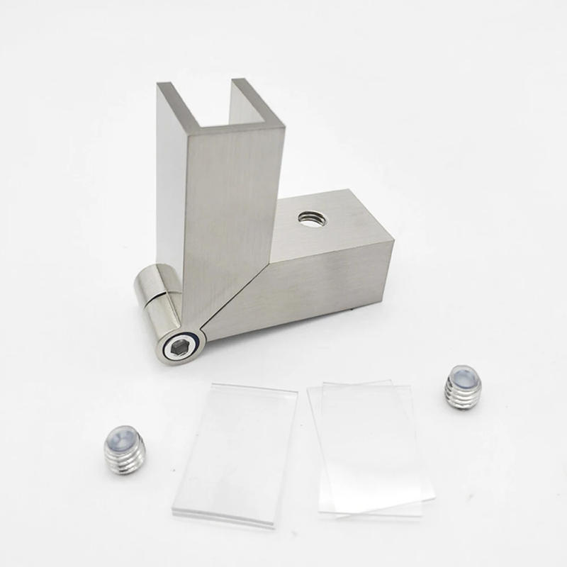 Description Picture 6 of item1pc Glass Door Hinge Fixed Clamp Shower Glass Door Clip Connector Bathroom Accessories Cabinet Cupboard Hardware Clamp