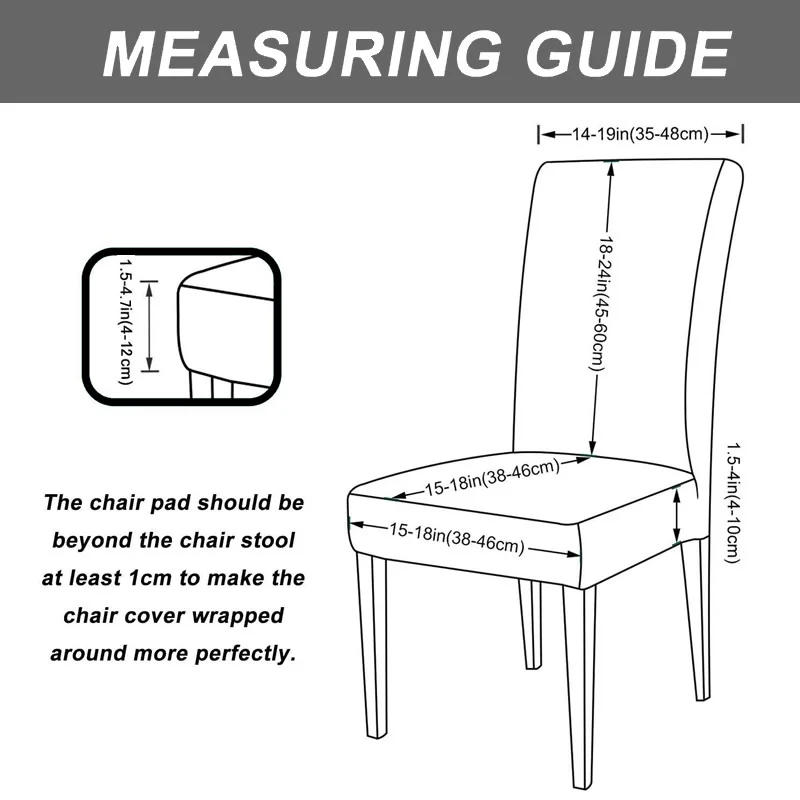 Description Picture 2 of item1PC Velvet Shiny Fabric Chair Cover Universal Size Dining Chair Slipcover Elastic Mid Back Seat Cover for Banquet Wedding Hotel