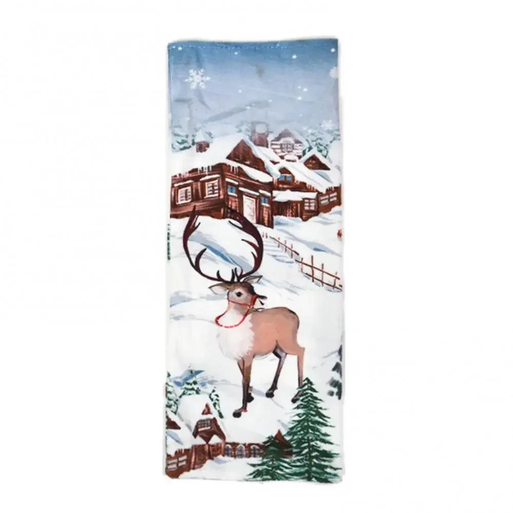 Description Picture 6 of itemWine Bottle Cover Christmas Santa Snowman Elk Drawstring Candy Bag Party Decor Wine Bottle Cover