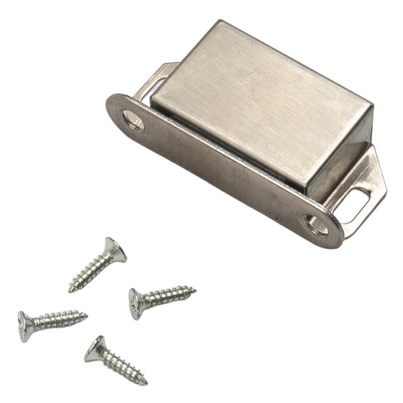 Description Picture 3 of item10pcs Extremely Strong Magnetic Snapper Door Magnet Furniture Magnet 12KG Cupboard Bathroom Kitchen Doors With Screws Set