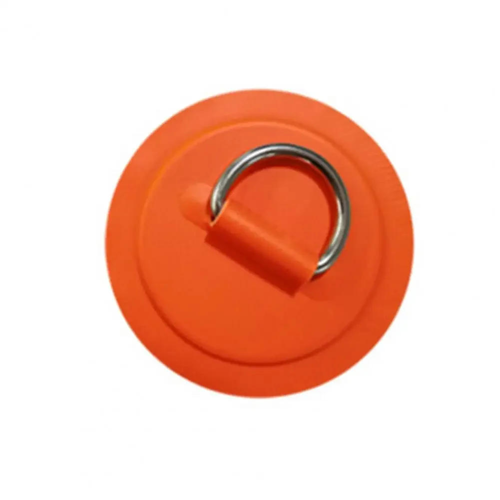 Description Picture 2 of item1Pcs Easy Install PVC Rope Holder Surfboard Dinghy Boat Stainless Steel D Ring Pad Inflatable Boat Patch Boat Accessory
