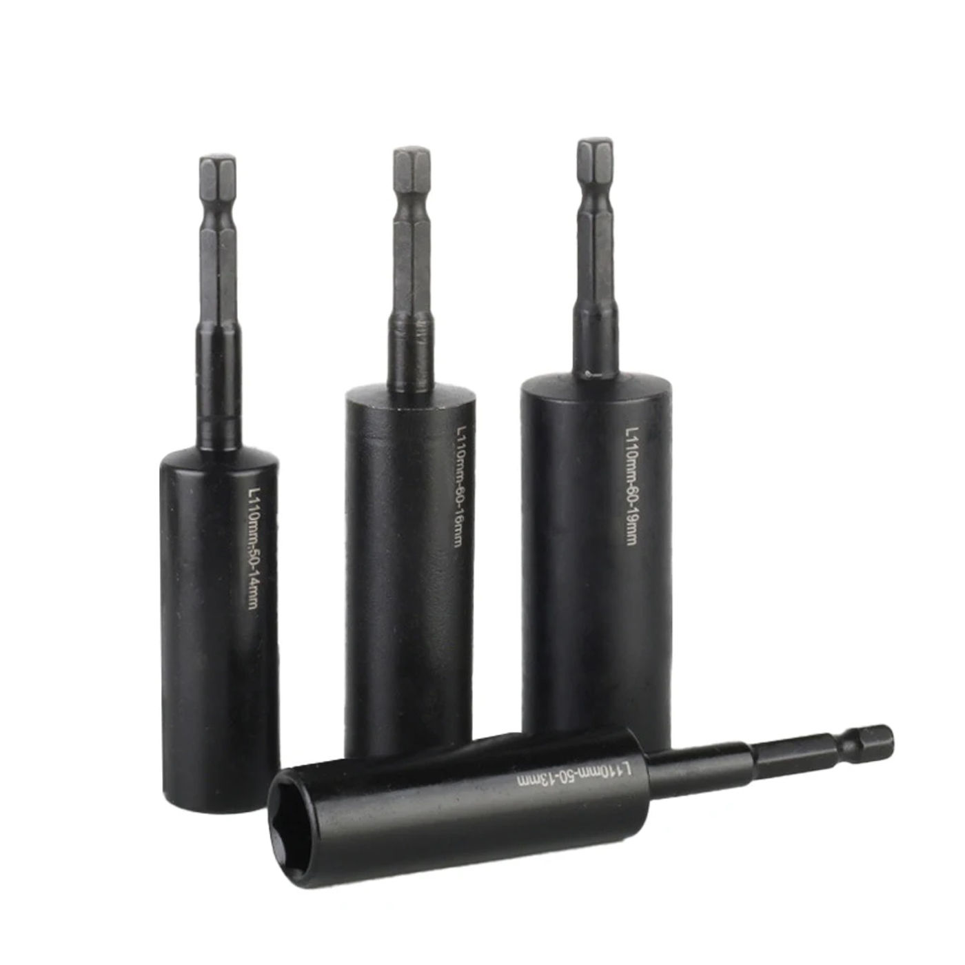 Description Picture 3 of item1pc 1/4" Hex Sockets Wrench 8-19mm Electric Drill Socket Head Bolt Nut Driver Bit Impact Drill Bits Adapter Screwdrivers Bits