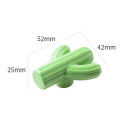 10Pcs/Sets Creative Ceramic Handle Modern Kids Room Handle Cactus Ceramic Cabinet Wardrobe Drawer Knob Furniture Door Pulls