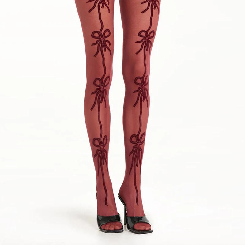 Description Picture 4 of itemWomen See Through Mesh Tights Spring Summer Pantyhose Stretchy Elastic High Waist Thin Stockings Leggings Gothic Grunge Y2K