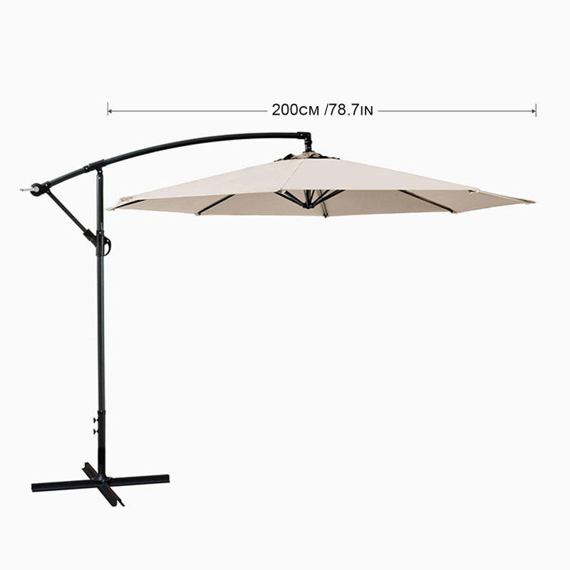 Description Picture 2 of item2/2.7/3m UV Protection Parasol Sunshade Umbrella Cover Garden Umbrella Cover Waterproof Beach Canopy Replacement Cover 6/8Ribs