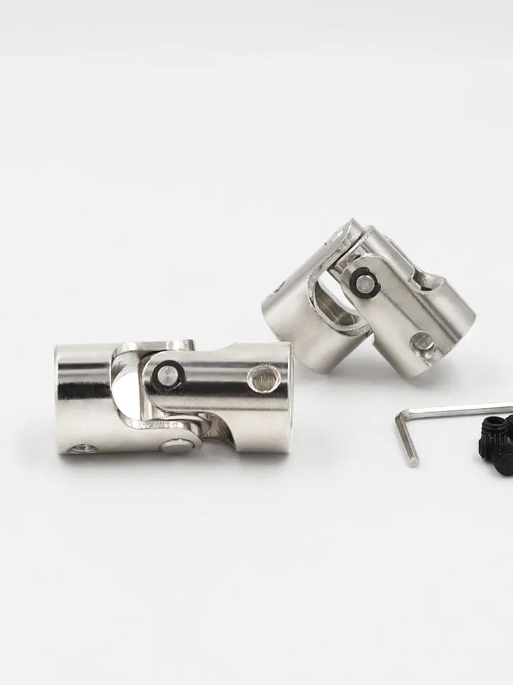 Description Picture 5 of item2/3/3.17/4/5/6/6.35/8/10mm Boat Car Shaft Coupler Motor Connector Metal Universal Joint Coupling Rc Boat Car Metal Cardan Joint