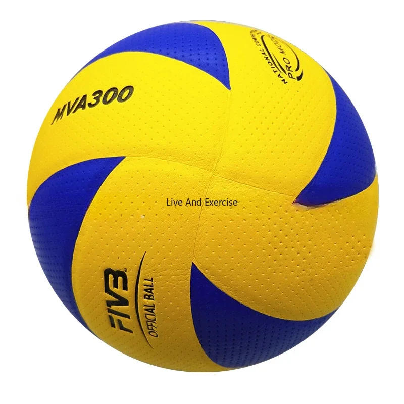 Description Picture 2 of itemIndoor Volleyball New High Quality Leather PU Soft Outdoor Beach Volleyball Hard Volleyball MVA300/MVA200 Training Game Ball