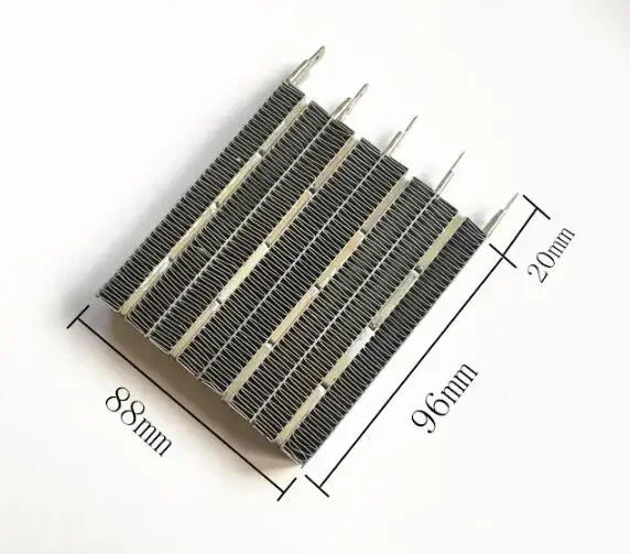Description Picture 2 of item1Pcs Electric Fan Heater Parts PTC heating element ceramic heating fins plate  220-230V 1500W 1800W 2000W 3000W