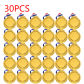 30PCS 5.2cm Gold