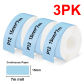 3PK Blue Paper