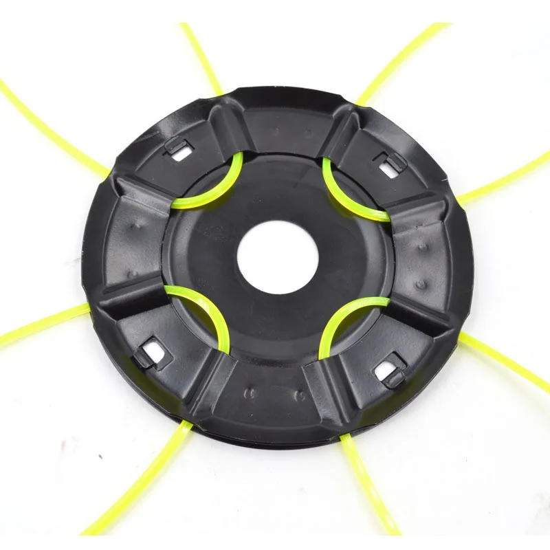 Description Picture 4 of item1pc Steel Lawn Mower Head Free 4 Lines Replacement Gasoline/Lithium Grass Trimmer Head Removal Of Garden Weed Brushcutter Part