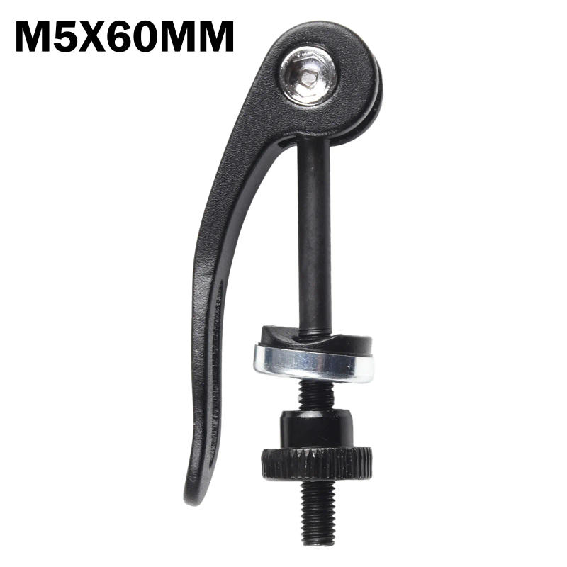 Description Picture 3 of item1pc Quick Release Screw M5 Seat Tube String Bolt Clamp Bicycle Scooter QuickRelease Lever Seat Post Clamp Skewer Bolt Clip Screw