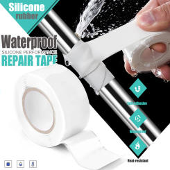 Self-Fusing Silicone Band Waterproof Silicone Bonding Rescue Self Fusing Hose High temperature resistant insulating tape