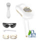 With Face massager