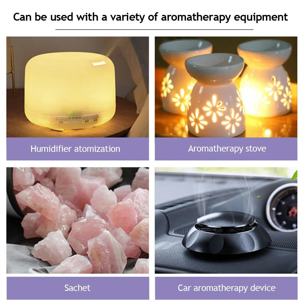 Description Picture 5 of item10ML Air Freshener Natural Plant Aromatherapy Essential Oil Air Conditioning Perfume Refill Aroma Diffuser Fragrance Humidifier