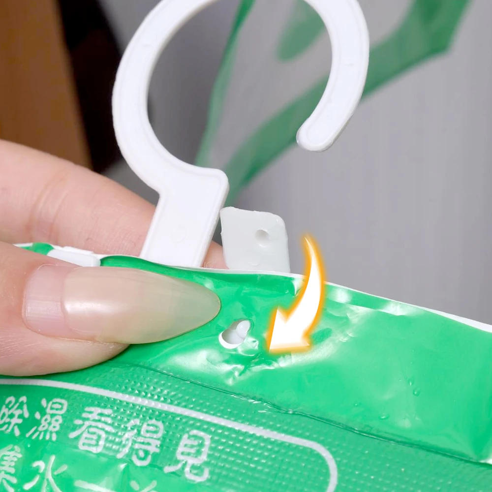 Description Picture 3 of item6/3/1Pcs Moisture Absorber Hanging Bag Home Bedroom Wardrobe Anti Damp Mildew Drying Bag Home Closet Dehumidifier Humidity Packs