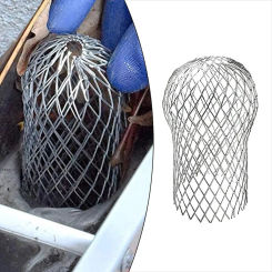 Roof Gutter Protection Filter 3INCH Expanded Filter Prevents Leaf Clogging Leaf Blocking Filter Gutter Filter Floor Drain Filter